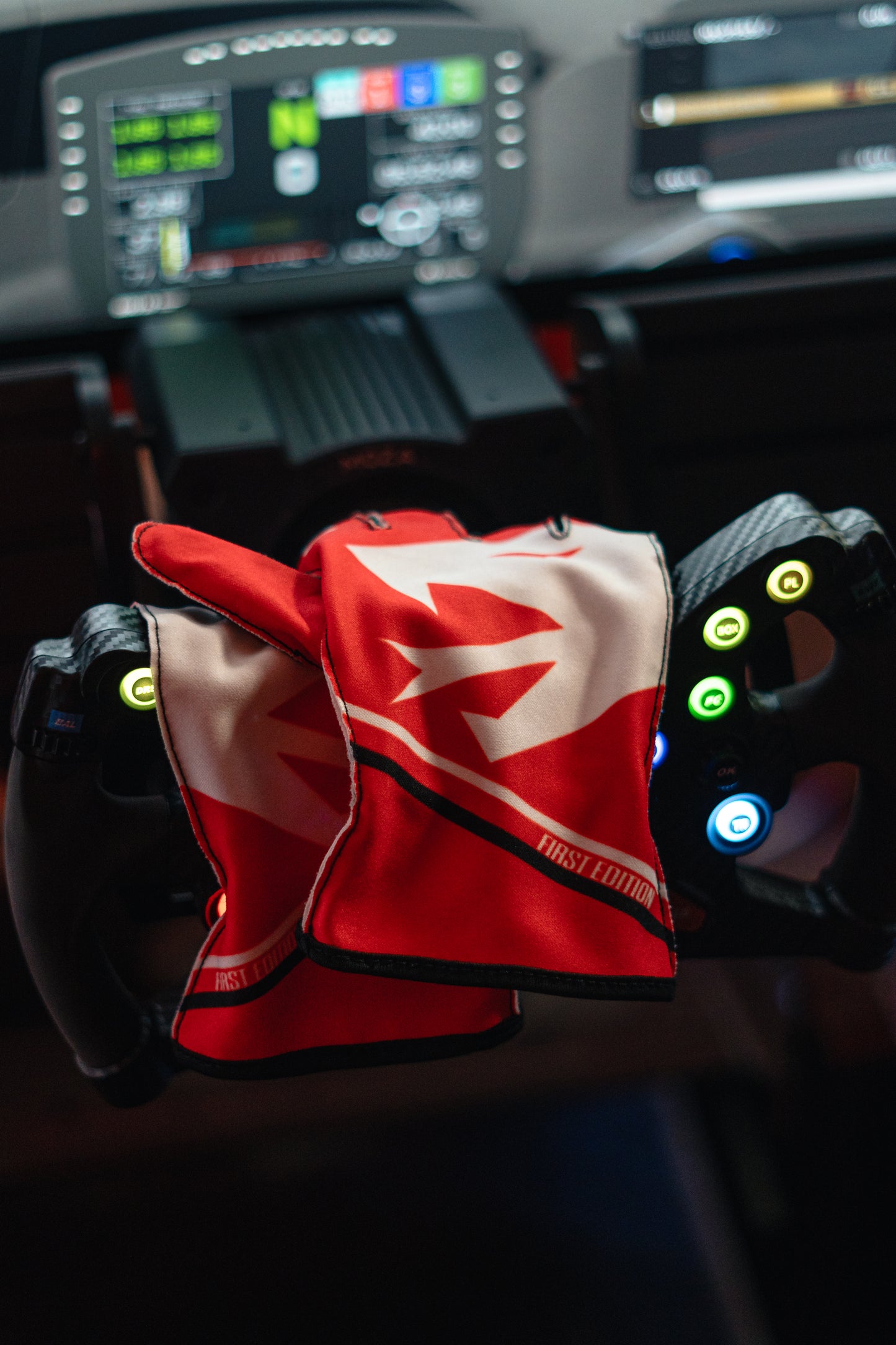 "Crimson" High Performance Sim Racing Gloves (First Edition)